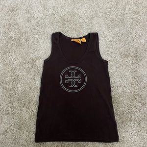 Brown Tory Burch tank top